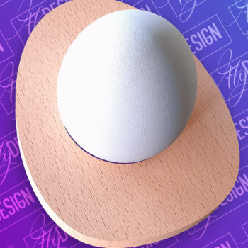 Intra απο ξύλο plywood 3mm-4mm πάχος - Πασχαλινή Αυγοθήκη |  CNC Δίασταση 15x15 cm INTRAFABR-91959361 - Image 1