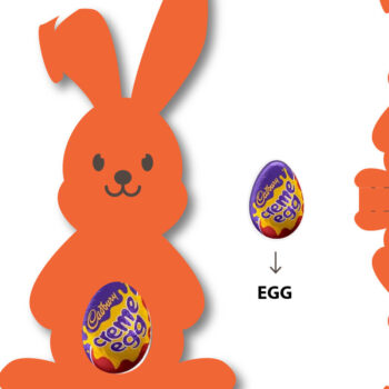 Intra απο ξύλο plywood 3mm-4mm πάχος - Πασχαλινή Αυγοθήκη  Δίασταση 15x15 cm INTRAFABR-25879646 - Image 2