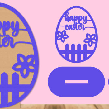 Intra απο ξύλο plywood 3mm-4mm πάχος - πασχαλινών αυγών Δίασταση 30x20 cm INTRAFABR-115715671 - Image 7