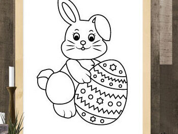 Intra απο ξύλο plywood 3mm-4mm πάχος - Πασχαλινό αυγό κομμένο με λέιζερ, διακόσμηση τοίχου Δίασταση 40x50 cm INTRAFABR-65113477 - Image 2