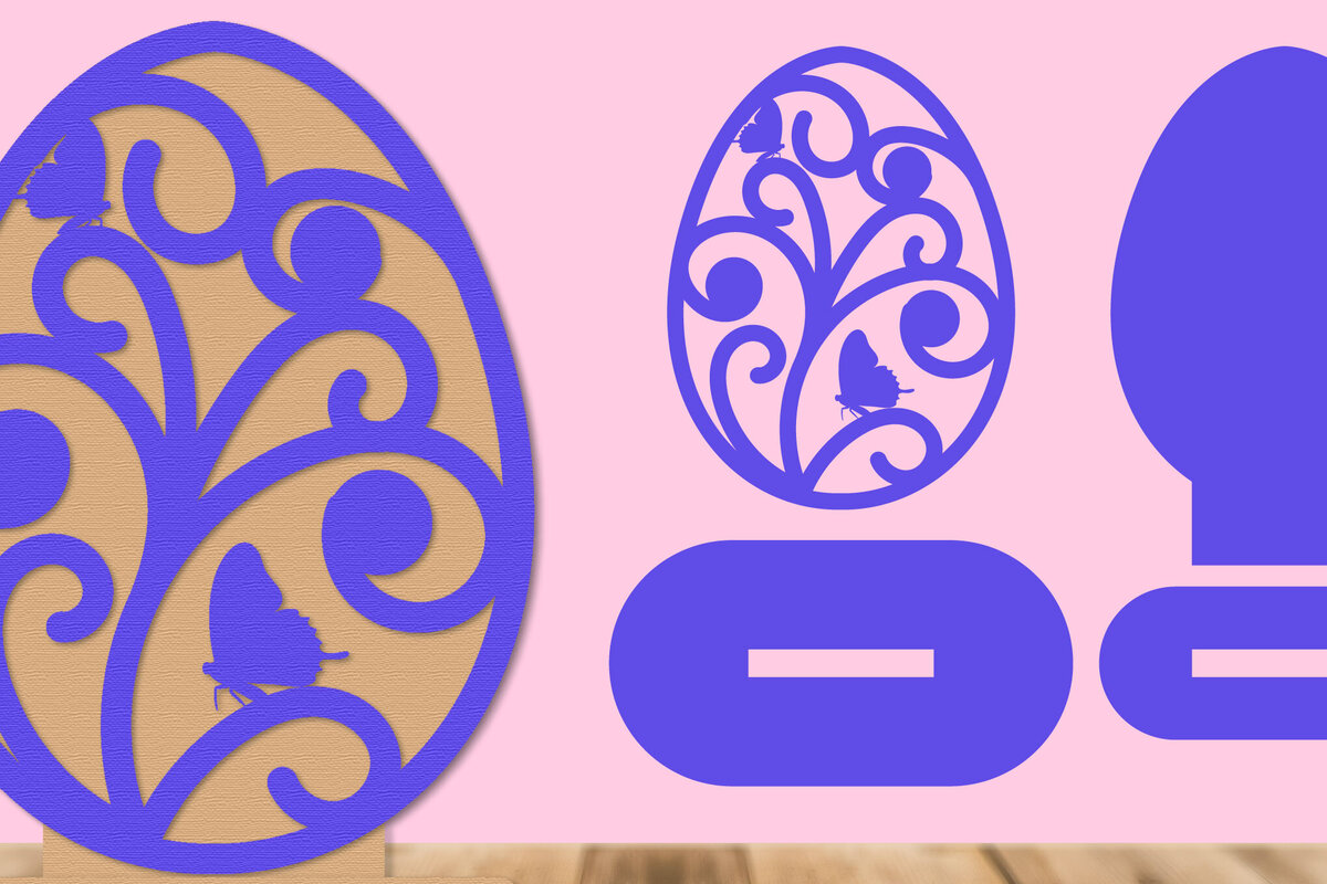 Intra απο ξύλο plywood 3mm-4mm πάχος - πασχαλινών αυγών Δίασταση 30x20 cm INTRAFABR-115715500