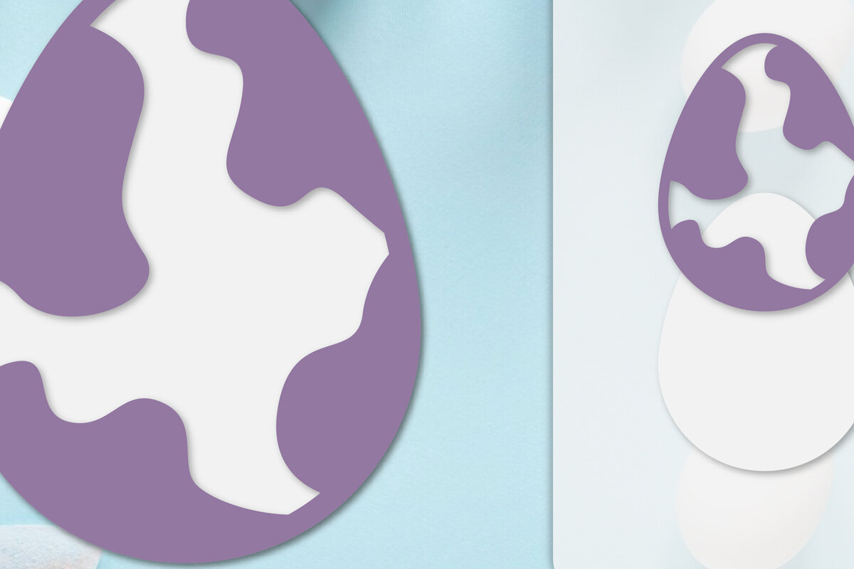 Intra απο ξύλο plywood 3mm-4mm πάχος - με στρώσεις πασχαλινών αυγών Δίασταση 20x20 cm INTRAFABR-115684820