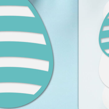 Intra απο ξύλο plywood 3mm-4mm πάχος - ΔΕΜΑΤΑ κοπής με λέιζερ με στρώσεις πασχαλινών αυγών 12 Δίασταση 20x20 cm INTRAFABR-115684832 - Image 7