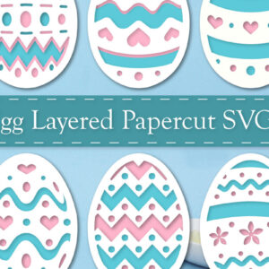 Intra απο ξύλο plywood 3mm-4mm πάχος - Πασχαλινά αυγά Papercut  Πακέτα Δίασταση 15x15 cm INTRAFABR-91671417