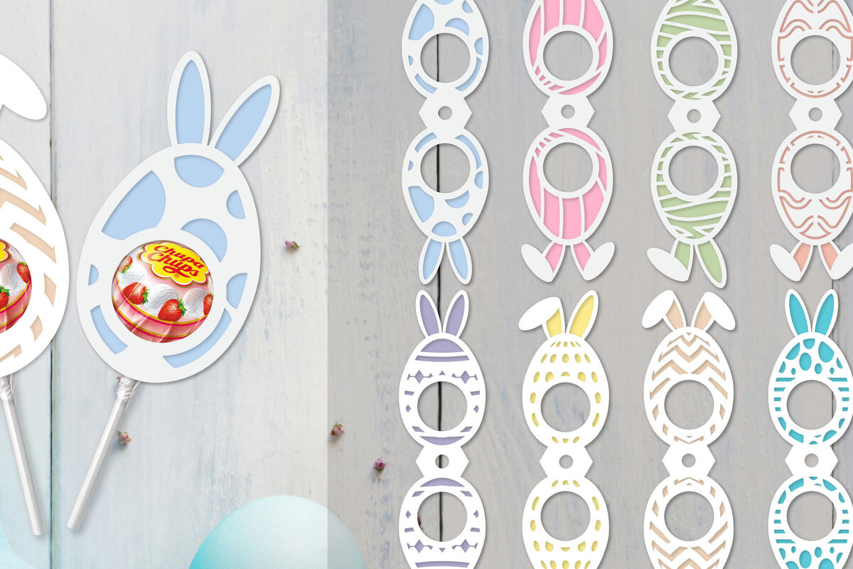 Intra απο ξύλο plywood 3mm-4mm πάχος - Πακέτο  θήκης πασχαλινών αυγών Δίασταση 15x15 cm INTRAFABR-92026504