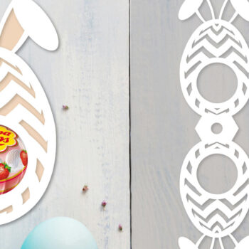 Intra απο ξύλο plywood 3mm-4mm πάχος - Πακέτο  θήκης πασχαλινών αυγών Δίασταση 15x15 cm INTRAFABR-92026504 - Image 9