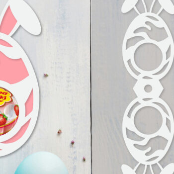 Intra απο ξύλο plywood 3mm-4mm πάχος - Πακέτο  θήκης πασχαλινών αυγών Δίασταση 15x15 cm INTRAFABR-92026504 - Image 11