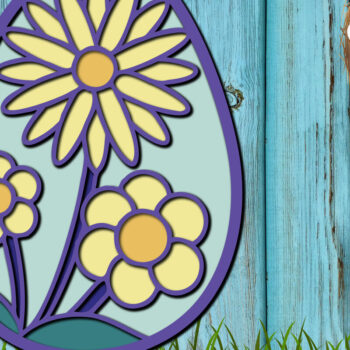 Intra απο ξύλο plywood 3mm-4mm πάχος - Πασχαλινό αυγό Πολυστρωματικό  κοπής  Δίασταση 15x15 cm INTRAFABR-24852360 - Image 1