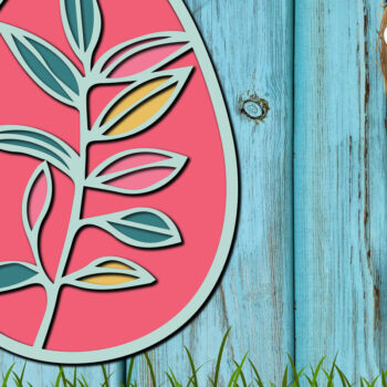 Intra απο ξύλο plywood 3mm-4mm πάχος - Πασχαλινό αυγό Πολυστρωματικό κοπής Δίασταση 15x15 cm INTRAFABR-24850736 - Image 1