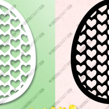 Intra απο ξύλο plywood 3mm-4mm πάχος - Πασχαλινό αυγό Κόψιμο χαρτιού ,  αυγών Δίασταση 6x6 cm INTRAFABR-114837640 - Image 1