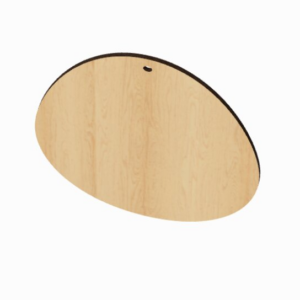 Intra απο ξύλο plywood 3mm-4mm πάχος - Αρχεία  κοπής με λέιζερ Πασχαλινό αυγό Δίασταση 16x20 cm INTRAFABR-117680852