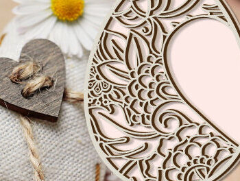 Intra απο ξύλο plywood 3mm-4mm πάχος - Πασχαλινό αυγό  Cut 3 Layer Bundle 879 Δίασταση 15x15 cm INTRAFABR-90425417 - Image 5