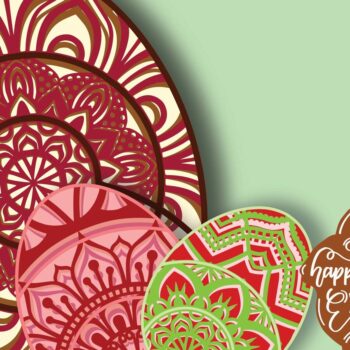 Intra απο ξύλο plywood 3mm-4mm πάχος - Πασχαλινά αυγά Δίασταση 30x20 cm INTRAFABR-23427026 - Image 10