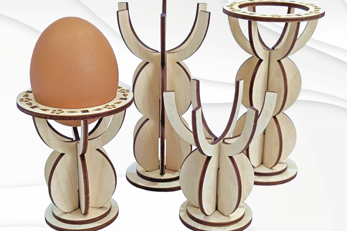 Intra απο ξύλο plywood 3mm-4mm πάχος - Πρότυπα βάσης πασχαλινών αυγών Δίασταση 107x58 cm INTRAFABR-119329721