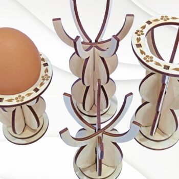 Intra απο ξύλο plywood 3mm-4mm πάχος - Πρότυπα βάσης πασχαλινών αυγών Δίασταση 107x58 cm INTRAFABR-119329721 - Image 2