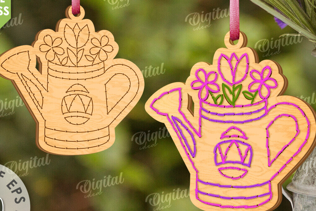 Intra απο ξύλο plywood 3mm-4mm πάχος - Πασχαλινά κενά κεντήματα με λέιζερ Δίασταση 15x15 cm INTRAFABR-117659877