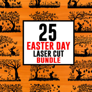 Intra απο ξύλο plywood 3mm-4mm πάχος - Πασχαλινό Μαγεία Deluxe Laser Cut Δίασταση 4x4 cm INTRAFABR-117712303