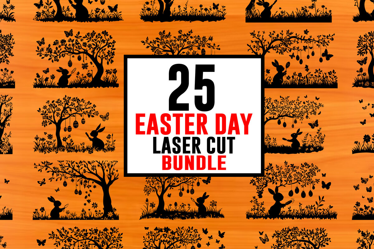 Intra απο ξύλο plywood 3mm-4mm πάχος - Πασχαλινό Μαγεία Deluxe Laser Cut Δίασταση 4x4 cm INTRAFABR-117712303