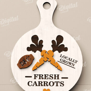 Intra απο ξύλο plywood 3mm-4mm πάχος - σανίδα κοπής Πασχαλινής φάρμας Δίασταση 15x15 cm INTRAFABR-115746216 - Image 1