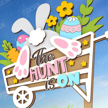 Intra απο ξύλο plywood 3mm-4mm πάχος - Πακέτο Πασχαλινών Κήπου | Πάσσαλος γκαζόν Δίασταση 15x15 cm INTRAFABR-116211112 - Image 4