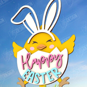 Intra απο ξύλο plywood 3mm-4mm πάχος - Πακέτο Πασχαλινών Κήπου | Πάσσαλος γκαζόν Δίασταση 15x15 cm INTRAFABR-116211112 - Image 9