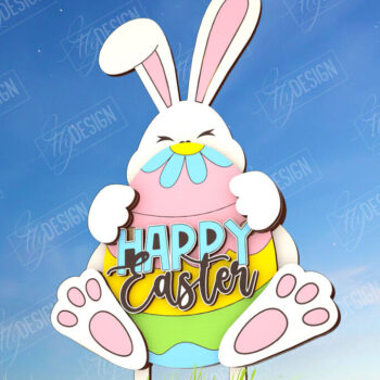 Intra απο ξύλο plywood 3mm-4mm πάχος - Πακέτο Πασχαλινών Κήπου | Πάσσαλος γκαζόν Δίασταση 15x15 cm INTRAFABR-116211112 - Image 10