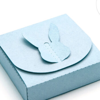 Intra απο ξύλο plywood 3mm-4mm πάχος - Κουτί δώρου για το Πάσχα Δίασταση 20x20 cm INTRAFABR-24651628 - Image 2