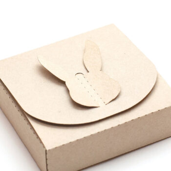 Intra απο ξύλο plywood 3mm-4mm πάχος - Κουτί δώρου για το Πάσχα Δίασταση 20x20 cm INTRAFABR-24651628 - Image 4