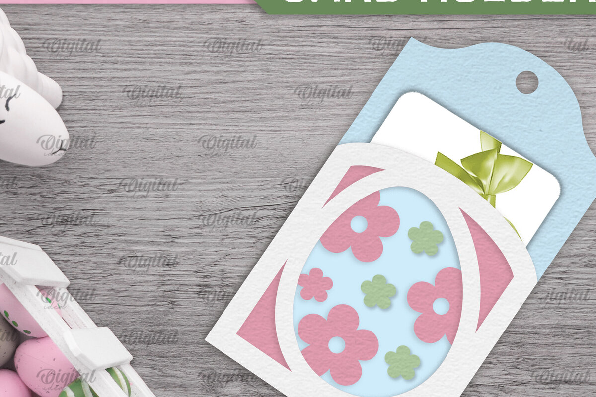 Intra απο ξύλο plywood 3mm-4mm πάχος - Πασχαλινή κάρτα δώρου Ετικέτα Laser cut Δίασταση 15x15 cm INTRAFABR-92463743