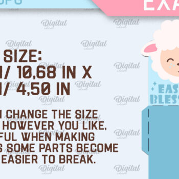 Intra απο ξύλο plywood 3mm-4mm πάχος - Πασχαλινή κάρτα δώρου Πακέτο ετικέτας  Δίασταση 15x15 cm INTRAFABR-92466229 - Image 2