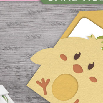 Intra απο ξύλο plywood 3mm-4mm πάχος - Πασχαλινή κάρτα δώρου Πακέτο ετικέτας  Δίασταση 15x15 cm INTRAFABR-92466229 - Image 6