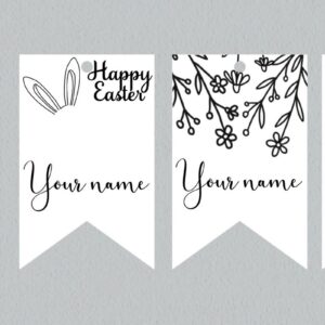 Intra απο ξύλο plywood 3mm-4mm πάχος - Πακέτο λέιζερ με ετικέτα δώρου Πάσχα Δίασταση 30x20 cm INTRAFABR-22873681