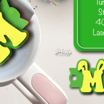 Intra απο ξύλο plywood 3mm-4mm πάχος - Πάσχα Glowforge Stanley Topper  Δίασταση 15x15 cm INTRAFABR-92832251 - Image 1