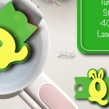 Intra απο ξύλο plywood 3mm-4mm πάχος - Πάσχα Glowforge Stanley Topper  Δίασταση 15x15 cm INTRAFABR-92833286 - Image 1