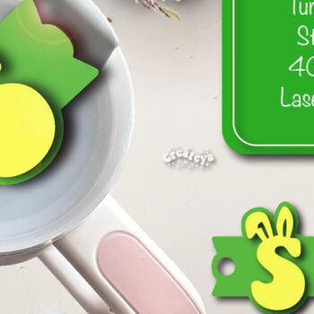 Intra απο ξύλο plywood 3mm-4mm πάχος - Πάσχα Glowforge Stanley Topper  Δίασταση 15x15 cm INTRAFABR-92833614 - Image 1