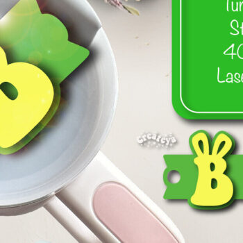 Intra απο ξύλο plywood 3mm-4mm πάχος - Πάσχα Glowforge Stanley Topper  Δίασταση 15x15 cm INTRAFABR-92831151 - Image 1