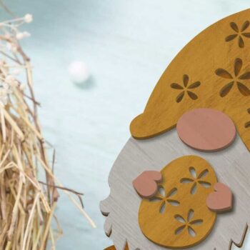 Intra απο ξύλο plywood 3mm-4mm πάχος - Διακοσμητικό πρότυπο δέσμης πασχαλινών καλικάντζων Δίασταση 6x10 cm INTRAFABR-90557846 - Image 7