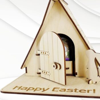 Intra απο ξύλο plywood 3mm-4mm πάχος - Πασχαλινή αυγοθήκη Δίασταση 163x157 cm INTRAFABR-30428662 - Image 1