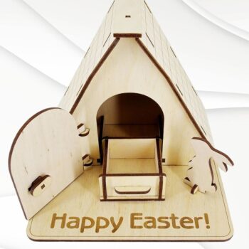 Intra απο ξύλο plywood 3mm-4mm πάχος - Πασχαλινή αυγοθήκη Δίασταση 163x157 cm INTRAFABR-30428662 - Image 7