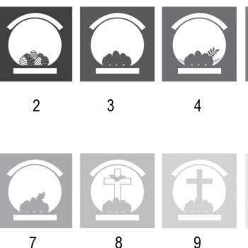 Intra απο ξύλο plywood 3mm-4mm πάχος - Το Πάσχα είναι για τον Ιησού που Ανέστη Δίασταση 20x20 cm INTRAFABR-27964152 - Image 4