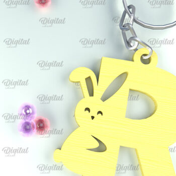 Intra απο ξύλο plywood 3mm-4mm πάχος - Πασχαλινά μπρελόκ Πακέτο κοπής με λέιζερ Δίασταση 4x4 cm INTRAFABR-90349764 - Image 10