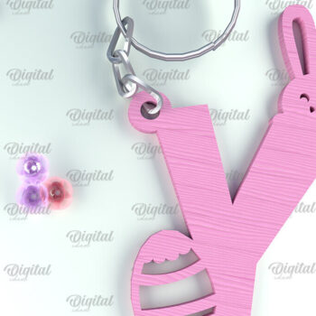 Intra απο ξύλο plywood 3mm-4mm πάχος - Πασχαλινά μπρελόκ Πακέτο κοπής με λέιζερ Δίασταση 4x4 cm INTRAFABR-90349764 - Image 13