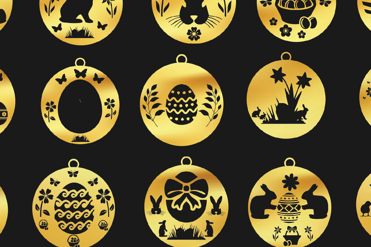 Intra απο ξύλο plywood 3mm-4mm πάχος - Πασχαλινό Πακέτο κοπής με λέιζερ Δίασταση 30x20 cm INTRAFABR-65814868