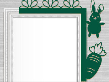 Intra απο ξύλο plywood 3mm-4mm πάχος - Πασχαλινό Laser Cut Door Corner . Δίασταση 15x15 cm INTRAFABR-66170050 - Image 7