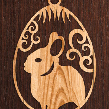 Intra απο ξύλο plywood 3mm-4mm πάχος - Πασχαλινό Laser Cut Bundle Δίασταση 15x15 cm INTRAFABR-60536273 - Image 6