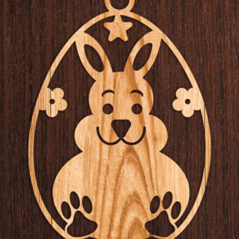 Intra απο ξύλο plywood 3mm-4mm πάχος - Πασχαλινό Laser Cut Bundle Δίασταση 15x15 cm INTRAFABR-60536273 - Image 8