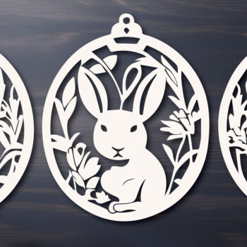 Intra απο ξύλο plywood 3mm-4mm πάχος - Πασχαλινό Laser Cut Mega Bundle Δίασταση 4x4 cm INTRAFABR-89374195 - Image 6