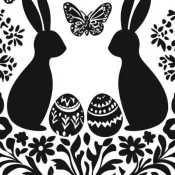 Intra απο ξύλο plywood 3mm-4mm πάχος - Συλλογή διάνυσμα πασχαλινής περικοπής με λέιζερ Δίασταση 3x3 cm INTRAFABR-117788448 - Image 9