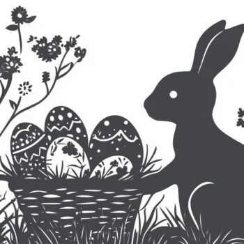 Intra απο ξύλο plywood 3mm-4mm πάχος - Συλλογή διάνυσμα πασχαλινής περικοπής με λέιζερ Δίασταση 3x3 cm INTRAFABR-117789488 - Image 5