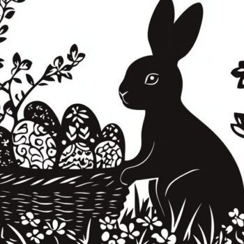 Intra απο ξύλο plywood 3mm-4mm πάχος - Συλλογή διάνυσμα πασχαλινής περικοπής με λέιζερ Δίασταση 3x3 cm INTRAFABR-117789488 - Image 7